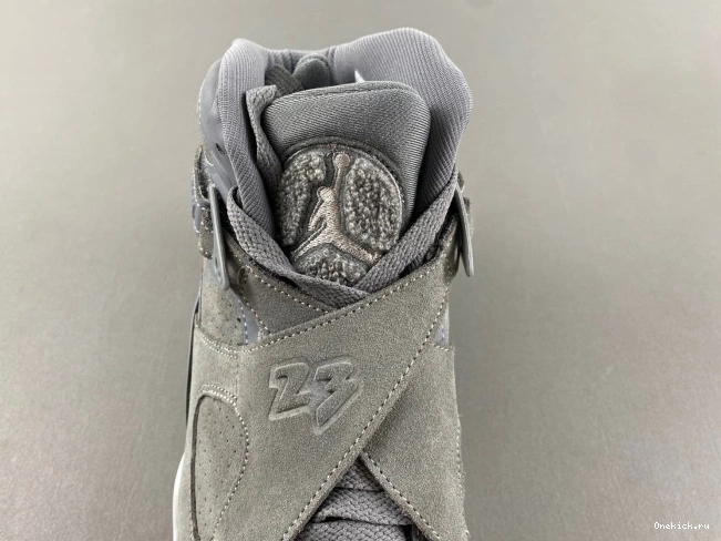 One Kick Retro 8 305381-014 Cool Jordan Grey 0808